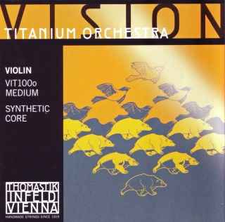 Violinsträngar Vision Titan set i gruppen Noter & böcker / Violin / Violinsträngar hos musikskolan.se (thvit100o)