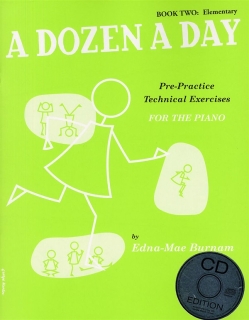 A Dozen a Day 2 (bok och CD) i gruppen Noter & böcker / Piano/Keyboard / Pianoskolor hos musikskolan.se (wmr100980)