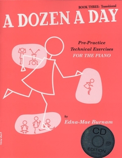 A Dozen a Day 3 (bok och CD) i gruppen Noter & böcker / Piano/Keyboard / Pianoskolor hos musikskolan.se (wmr100991)