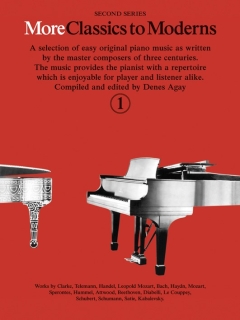 More Classics to Moderns 1 i gruppen Noter & böcker / Piano/Keyboard / Klassiska noter hos musikskolan.se (yk20121)