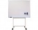 Whiteboard på stativ enkelsidig med notlinjer 100 x 122 cm