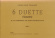 Telemann: 6 Duette - Heft 2 (Sonaten 4-6)