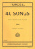 Purcell: 40 songs - low