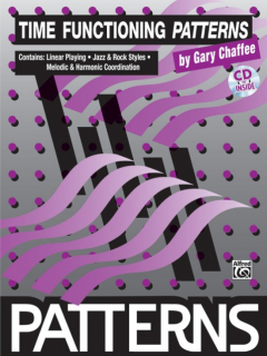 Chaffee: Time Functioning Patterns i gruppen Noter & böcker / Trummor/Slagverk / Spelskolor hos musikskolan.se (00-EL03586CD)