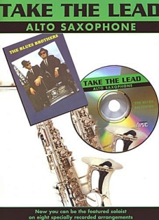 Take The Lead -  Blues Brothers med CD för playalong för altaxofon i gruppen Noter & böcker / Saxofon / Playalong för saxofon hos musikskolan.se (0571528953)