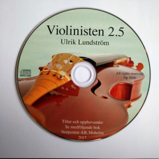 CD till Violinisten 2.5  i gruppen Noter & böcker / Violin / Spelskolor hos musikskolan.se (10000)