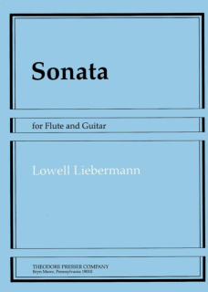 Liebermann: Sonata for Flute and Guitar i gruppen Noter & böcker / Flöjt / Flöjt med gitarr eller harpa hos musikskolan.se (114-40610)