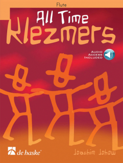 All time Klezmers Flöjt med ljudfiler i gruppen Noter & böcker / Flöjt / Playalong för flöjt hos musikskolan.se (1245-05-404DHI)
