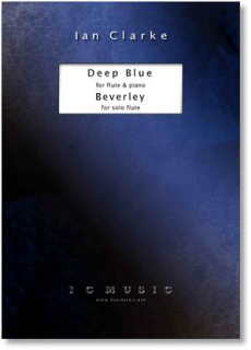 Clarke: Deep Blue and Beverley Fl+pi resp solofl i gruppen Noter & böcker / Flöjt / Soloflöjt hos musikskolan.se (1339451)