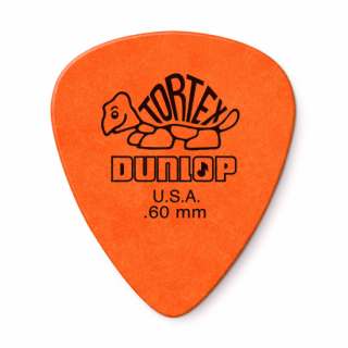 Plektrum Dunlop Tortex 0.60 orange i gruppen Noter & böcker / Ukulele / Tillbehör till ukulele hos musikskolan.se (150142)
