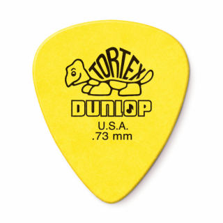 Plektrum Dunlop Tortex 0.73 gul i gruppen Noter & böcker / Ukulele / Tillbehör till ukulele hos musikskolan.se (150143)