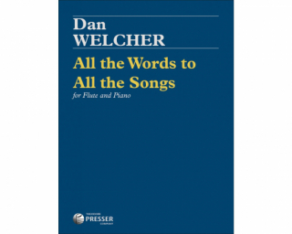 Welcher: All The Words To All The Songs för flöjt och piano i gruppen Noter & böcker / Flöjt / Flöjt med pianoackompanjemang hos musikskolan.se (164-00229)