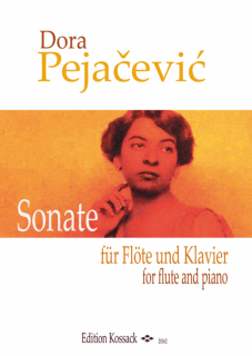 Dora Pejacevic: Sonate op 43 för flöjt och piano i gruppen Noter & böcker / Flöjt / Flöjt med pianoackompanjemang hos musikskolan.se (20162)