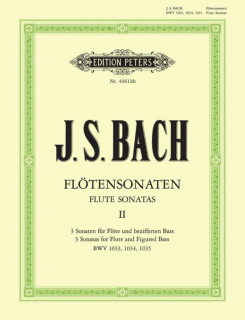 Bach: Flötensonaten band II i gruppen Noter & böcker / Flöjt / Flöjt med pianoackompanjemang hos musikskolan.se (4461bb)