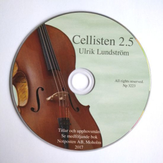 CD till Cellisten 2.5 i gruppen Noter & böcker / Cello / Spelskolor hos musikskolan.se (773223CD)