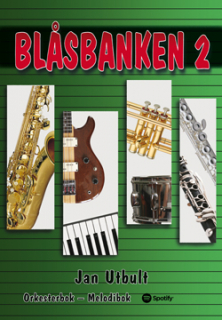 Blåsbanken 2 Stämma 2 i C Flöjt/Oboe i gruppen Noter & böcker / Blåsorkester / Blåsbanken / Blåsbanken 2 hos musikskolan.se (7780422)