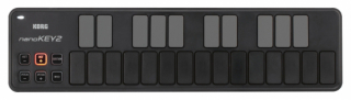 Midikeyboard Korg nanoKEY2-BK USB i gruppen Notskrivning & programvara / Tillbehör till notskrivningsprogram hos musikskolan.se (8011179)