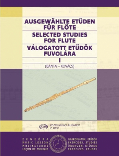 Ausgewählte Etüden für Flöte 1 i gruppen Noter & böcker / Flöjt / Spelskolor, etyder och övningar hos musikskolan.se (970080085912)
