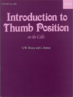Introduction To Thumb Position för cello i gruppen Noter & böcker / Cello / Spelskolor hos musikskolan.se (9780193554672)