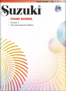Suzuki piano 1 bok+cd i gruppen Noter & böcker / Piano/Keyboard / Pianoskolor hos musikskolan.se (9780739051641)