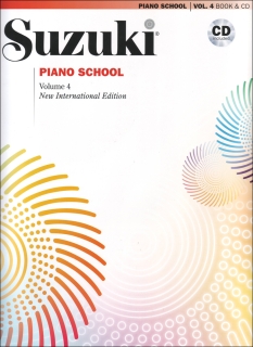 Suzuki piano 4 bok+cd i gruppen Noter & böcker / Piano/Keyboard / Pianoskolor hos musikskolan.se (9780739059906)