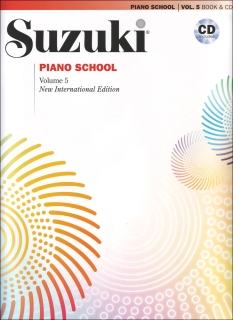 Suzuki piano 5 bok+cd i gruppen Noter & böcker / Piano/Keyboard / Pianoskolor hos musikskolan.se (9780739059937)
