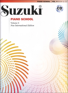 Suzuki piano 6 bok+cd i gruppen Bokserier / Suzuki hos musikskolan.se (9780739059968)