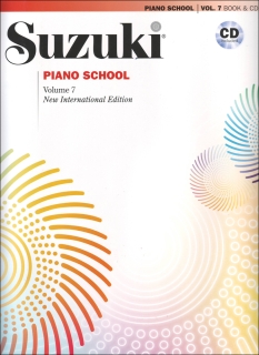 Suzuki piano 7 bok+cd i gruppen Noter & böcker / Piano/Keyboard / Pianoskolor hos musikskolan.se (9780739059999)