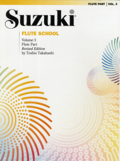 Suzuki flöjt 3 (bok) i gruppen Noter & böcker / Flöjt / Spelskolor, etyder och övningar hos musikskolan.se (9780757924729)