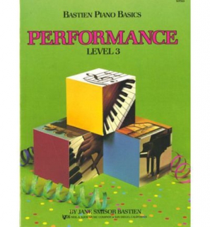 Bastien Piano Basics Performance 3 (engelsk) i gruppen Noter & böcker / Piano/Keyboard / Pianoskolor hos musikskolan.se (9780849752773)
