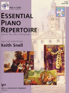 Essential Piano repertoire Level 1 + CD i gruppen Noter & böcker / Piano/Keyboard / Klassiska noter hos musikskolan.se (9780849763519)