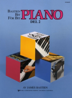 Bastien Bit för bit Piano del 2 (svensk) i gruppen Noter & böcker / Piano/Keyboard / Pianoskolor hos musikskolan.se (9780849795183)