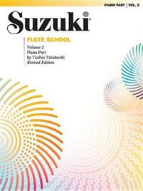 Suzuki flöjt 2 pianoackompanjemang i gruppen Noter & böcker / Flöjt / Spelskolor, etyder och övningar hos musikskolan.se (9780874871685)