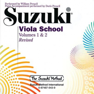 Suzuki viola CD 1&2 i gruppen Noter & böcker / Viola / Spelskolor hos musikskolan.se (9780874875430)