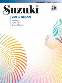Suzuki violin 7 bok+cd i gruppen Noter & böcker / Violin / Spelskolor hos musikskolan.se (9781470617141)