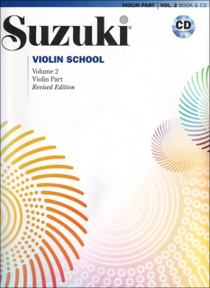 Suzuki violin 2 bok+cd i gruppen Noter & böcker / Violin / Spelskolor hos musikskolan.se (9781470644154)