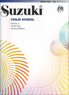 Suzuki violin 3 bok+cd i gruppen Noter & böcker / Violin / Spelskolor hos musikskolan.se (9781470644178)