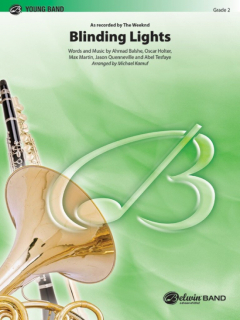 Kamuf: Blinding Lights för blåsorkester stämmor i gruppen Noter & böcker / Blåsorkester / Blåsorkester, Concert band etc hos musikskolan.se (9781470646677)