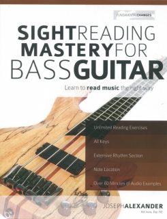Sight Reading Mastery for Bass | Spelskolor - Elbas | musikskol