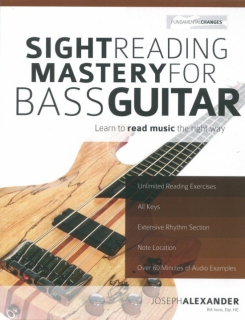 Sight Reading Mastery for Bass i gruppen Noter & böcker / Elbas / Spelskolor hos musikskolan.se (9781910403174)