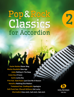 Pop & Rock Classics for Accordion 2 i gruppen Noter & böcker / Dragspel / Notsamlingar hos musikskolan.se (9783864340369)