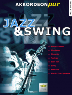 Jazz & Swing för dragspel i gruppen Noter & böcker / Dragspel / Notsamlingar hos musikskolan.se (9783940069399)