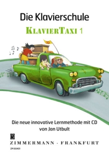 Klaviertaxi 1 (mit CD) i gruppen Noter & böcker / Piano/Keyboard / Pianoskolor hos musikskolan.se (9783940105202)