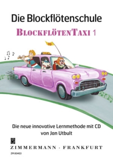 Blockflötentaxi 1 (mit CD) i gruppen Noter & böcker / Blockflöjt / Spelskolor hos musikskolan.se (9783940105226)