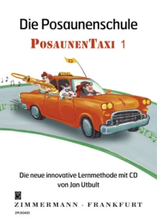 Posaunentaxi 1 (mit CD) i gruppen Noter & böcker / Trombon/Baryton / Spelskolor hos musikskolan.se (9783940105240)