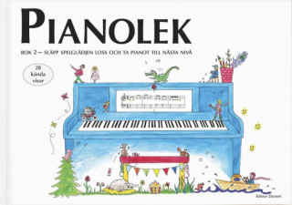 Pianolek 2 släpp spelglädjen loss och ta pianot till nästa nivå i gruppen Noter & böcker / Piano/Keyboard / Pianoskolor hos musikskolan.se (9788793603011)