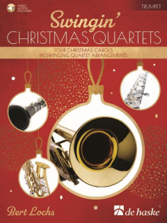Swingin Christmas Quartets Trumpet m ljudfil i gruppen Noter & böcker / Trumpet / Flerstämmigt/Ensemble hos musikskolan.se (9789043156103)