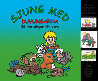 Sjung med Duvungarna i gruppen Noter & böcker / Sång och kör / Sångböcker för barn hos musikskolan.se (9789151946795)
