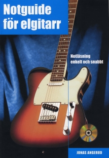 Notguide för elgitarr Notläsning enkelt inkl cd i gruppen Noter & böcker / Gitarr/Elgitarr / Spelskolor och teori hos musikskolan.se (9789185575459)