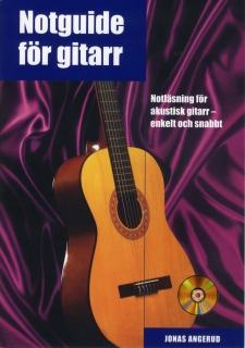 Notguide för gitarr i gruppen Noter & böcker / Gitarr/Elgitarr / Spelskolor och teori hos musikskolan.se (9789185575749)